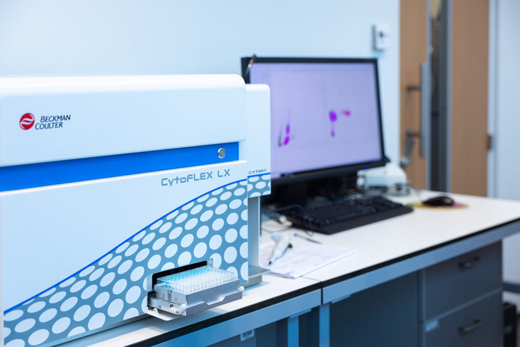 Flow Cytometry analysis of tumor infiltrating immune cells during PK PD studies in rodents.